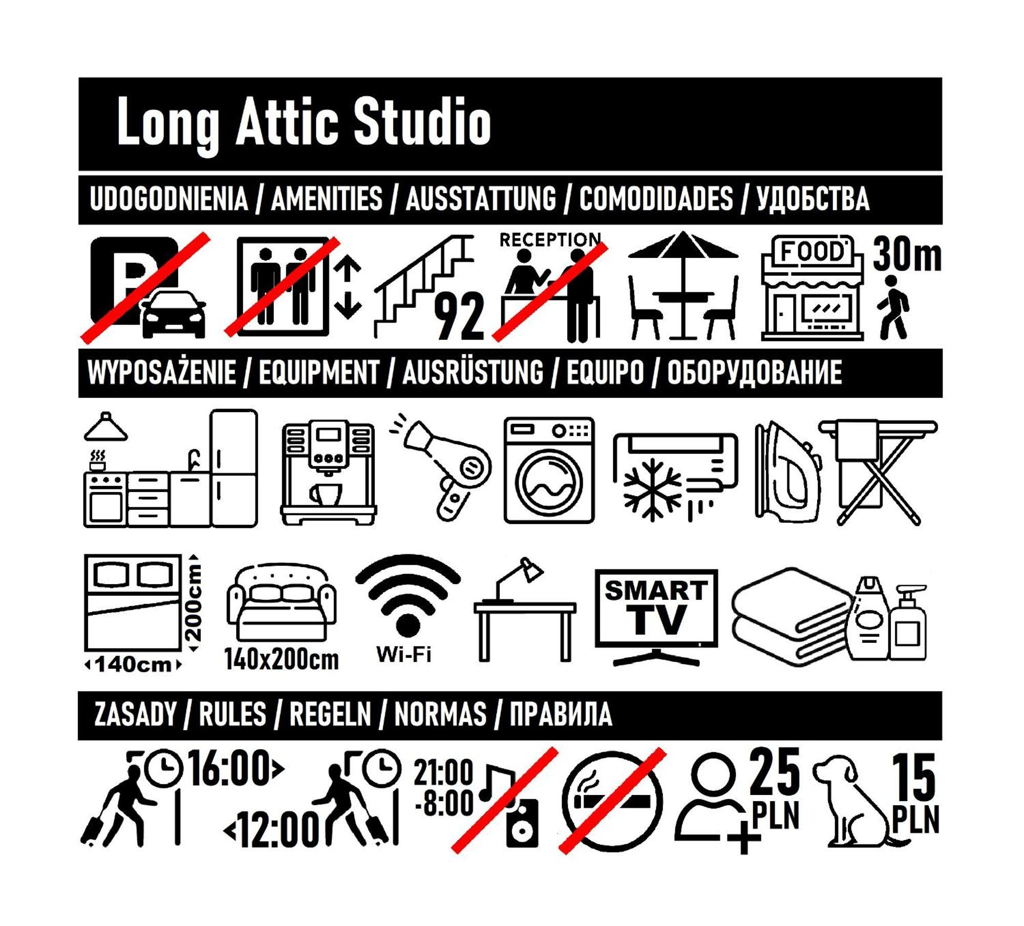 Long Attic Studio Poznan Luaran gambar